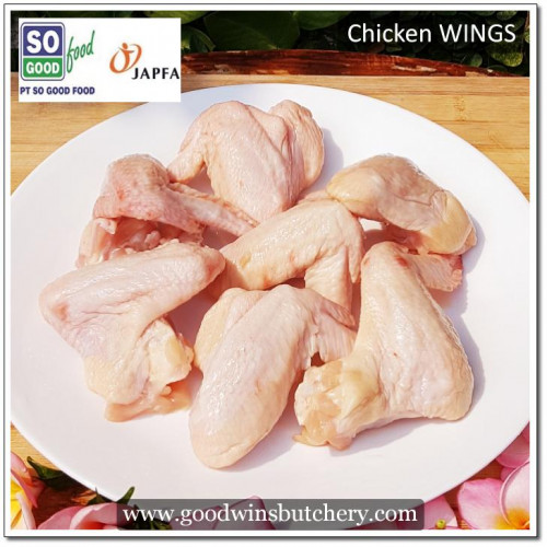 Chicken WINGS ayam sayap SOGOOD FOOD frozen (price/pack 600g 5-6pcs)